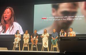 Working With Cancer: The Big C competition announced on-stage at Cannes Lions. 