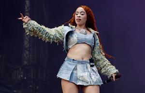 Ice Spice performed at Governors Ball in New York last weekend. (Photo credit: Getty Images).