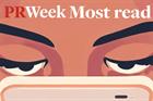 A graphic saying “PRWeek’s Most Read”