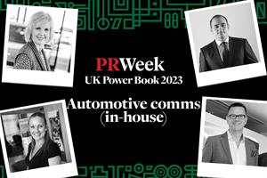 PRWeek UK Power Book 2023: Top 10 in automotive comms (in-house)
