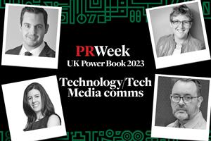 PRWeek UK Power Book 2023: Top 10 in Tech/tech media comms (agency)