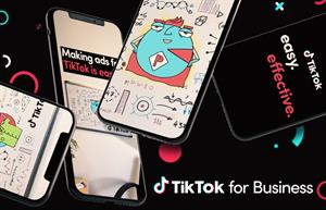 TikTok's campaign includes three short videos.